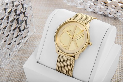 Zegarek Damski CALVIN KLEIN Iconic Mesh 25200034 + BOX > Calvin Klein